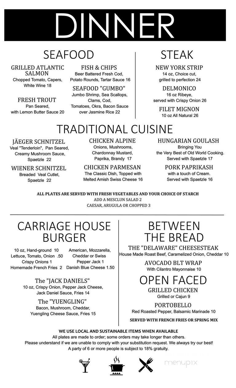 The Carriage House - Branchville, NJ