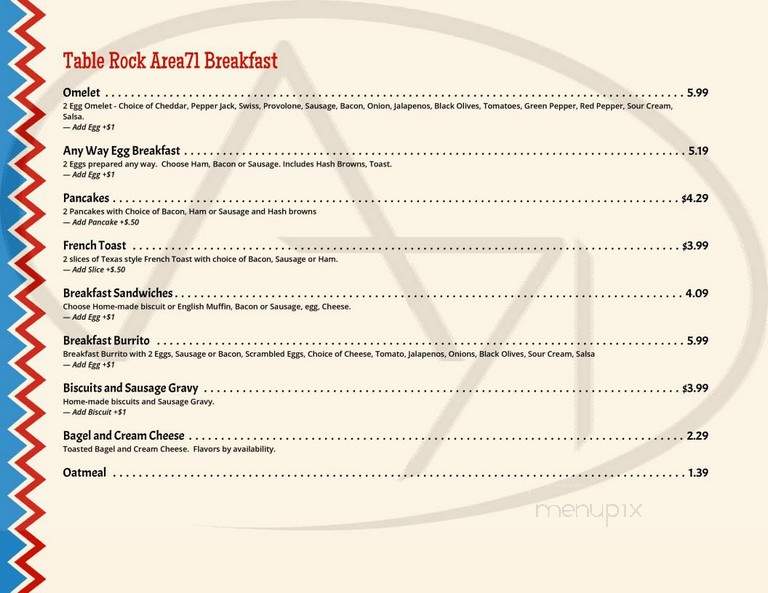 Table Rock Area71 - Shell Knob, MO menu_pic