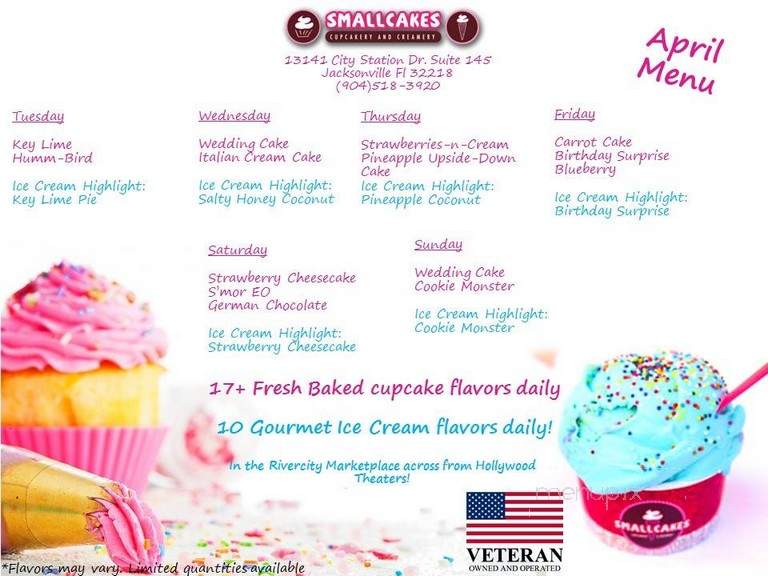 Smallcakes Cupcakery and Creamery - Jacksonville, FL