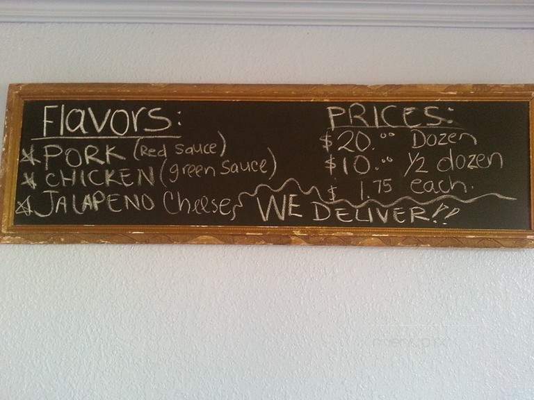 Tamale Factory - Central Point, OR menu_pic