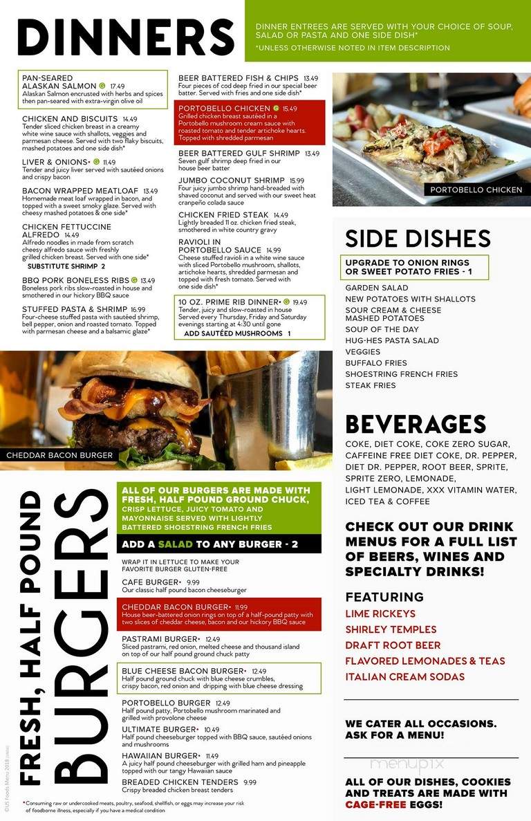 Hug-Hes - Ogden, UT menu_pic
