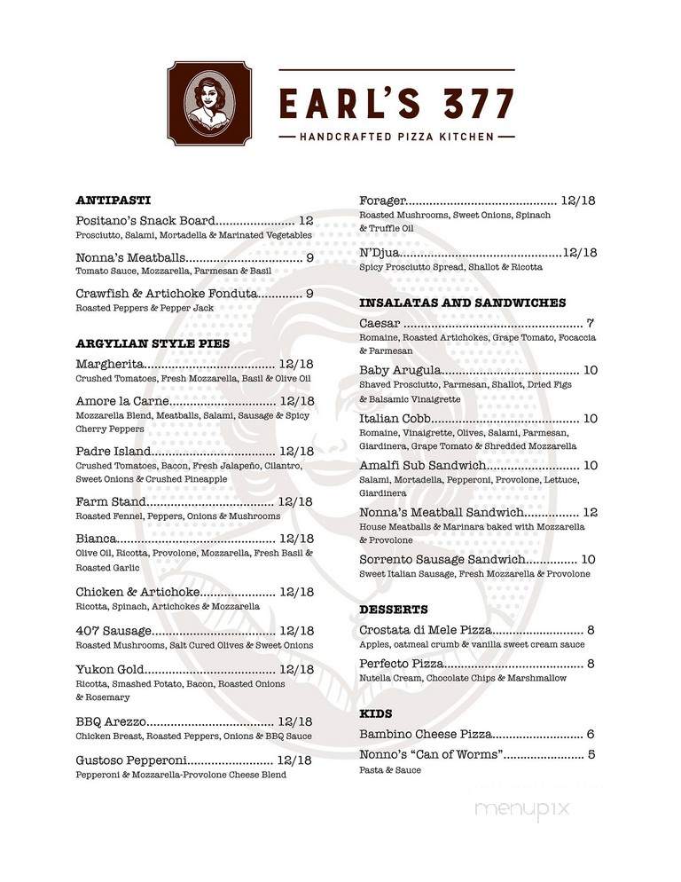 Earl's 377 Pizza - Argyle, TX