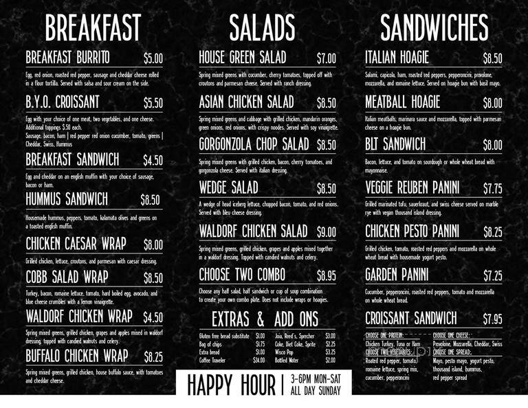 Conexion Latte - Vino - Minneapolis, MN menu_pic