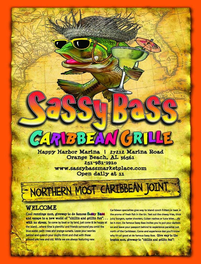 Sassy Bass Caribbean Grille - Orange Beach, AL