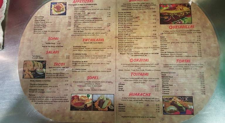 El Taquito - Norristown, PA menu_pic