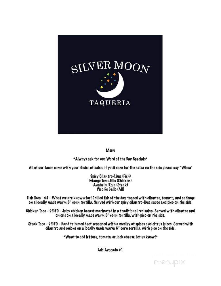 Silver Moon Taqueria - Salt Lake City, UT