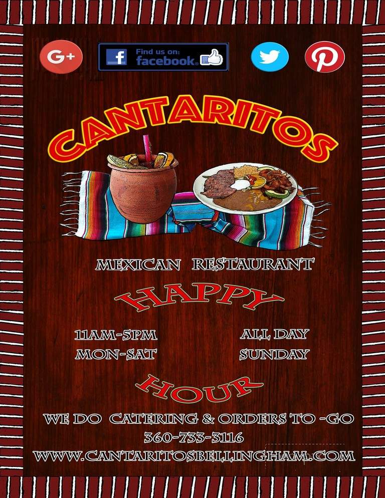 Los Cantaritos Mexican Restaurant - Bellingham, WA menu_pic