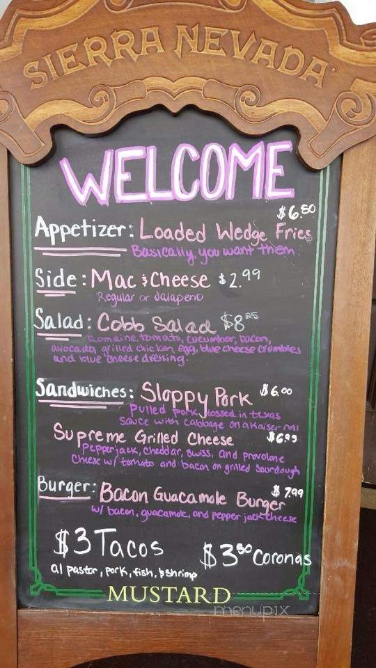 West Side Tap House - San Diego, CA menu_pic
