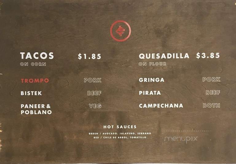 Trompo - Dallas, TX menu_pic