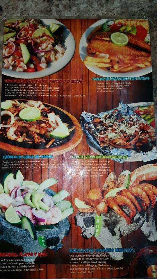 El Molcajete Ky #2 - Shelbyville, KY menu_pic