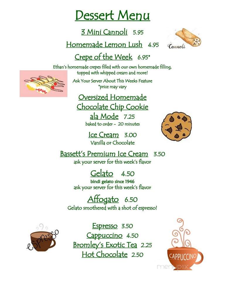 Abbiocco - Clarks Summit, PA menu_pic