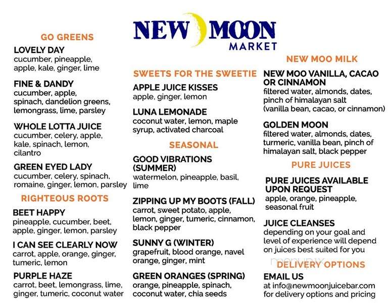 New Moon Juice Market - Orlando, FL