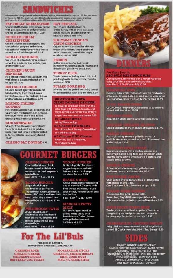 Big Buls - Hamilton, OH menu_pic