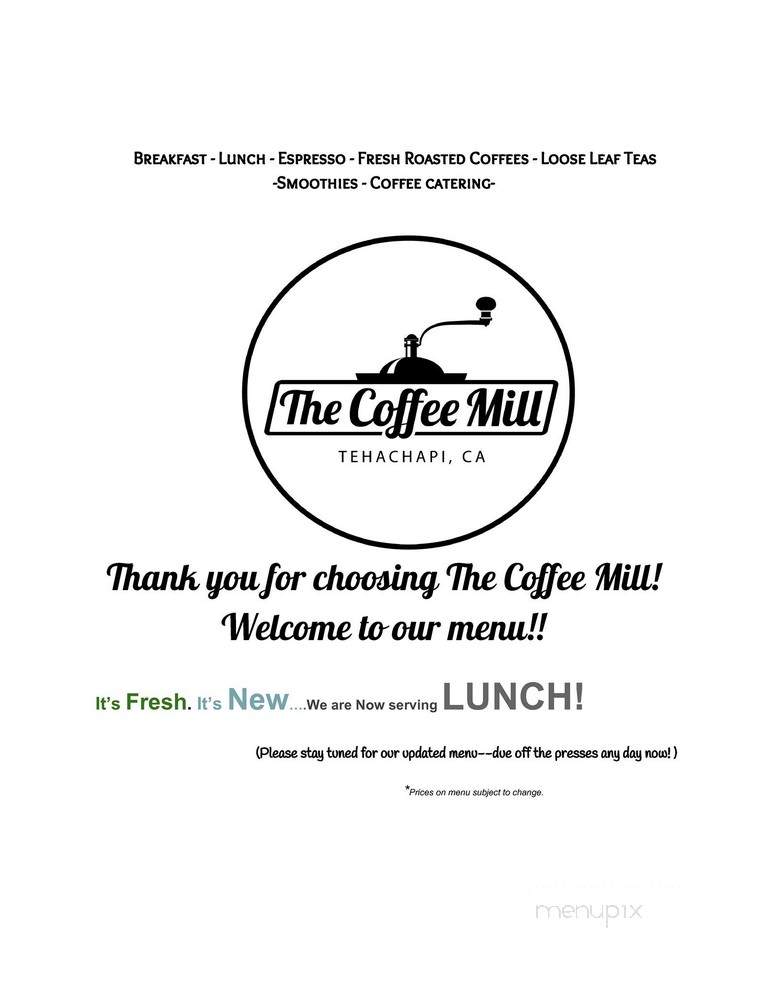 The Coffee Mill - Tehachapi, CA