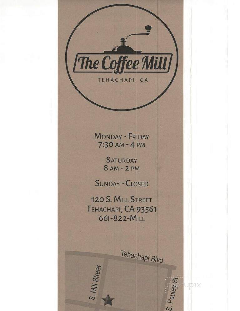 The Coffee Mill - Tehachapi, CA