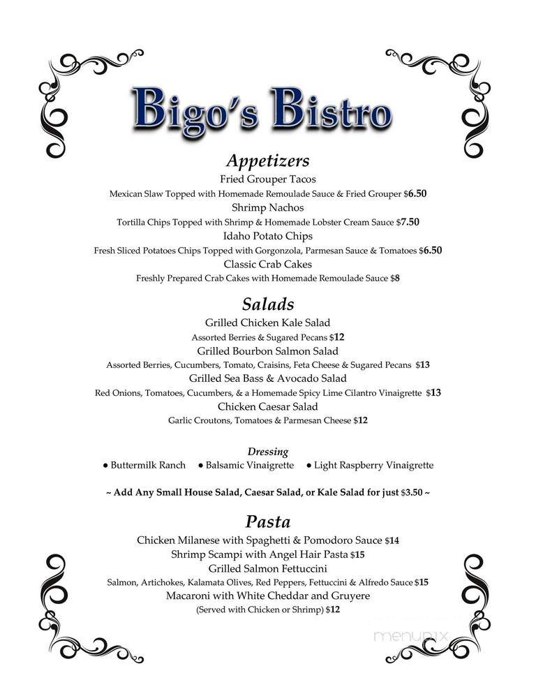 Bigo's Bistro - Warner Robins, GA