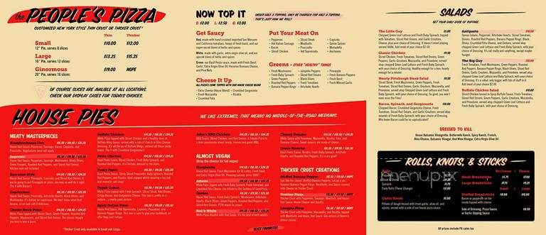 Slice On Broadway - Pittsburgh, PA menu_pic