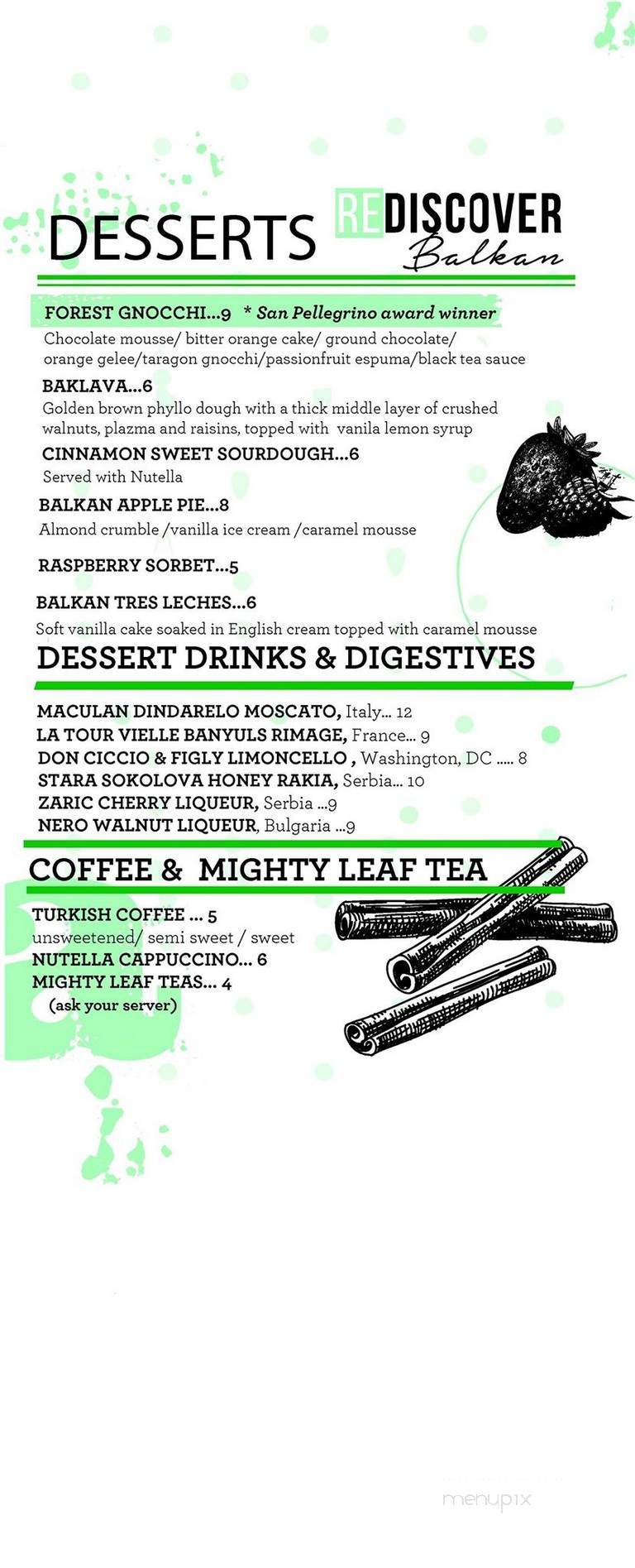 Morsel's - Washington, DC menu_pic