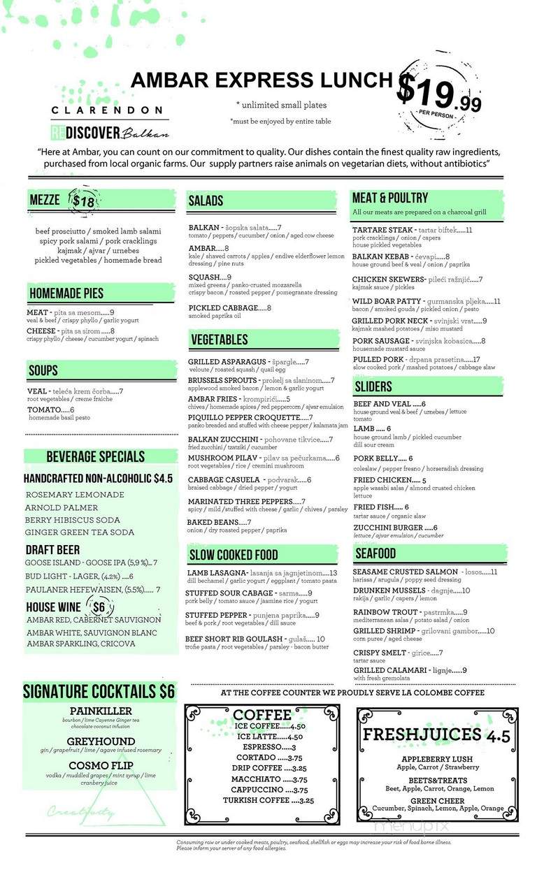 Morsel's - Washington, DC menu_pic