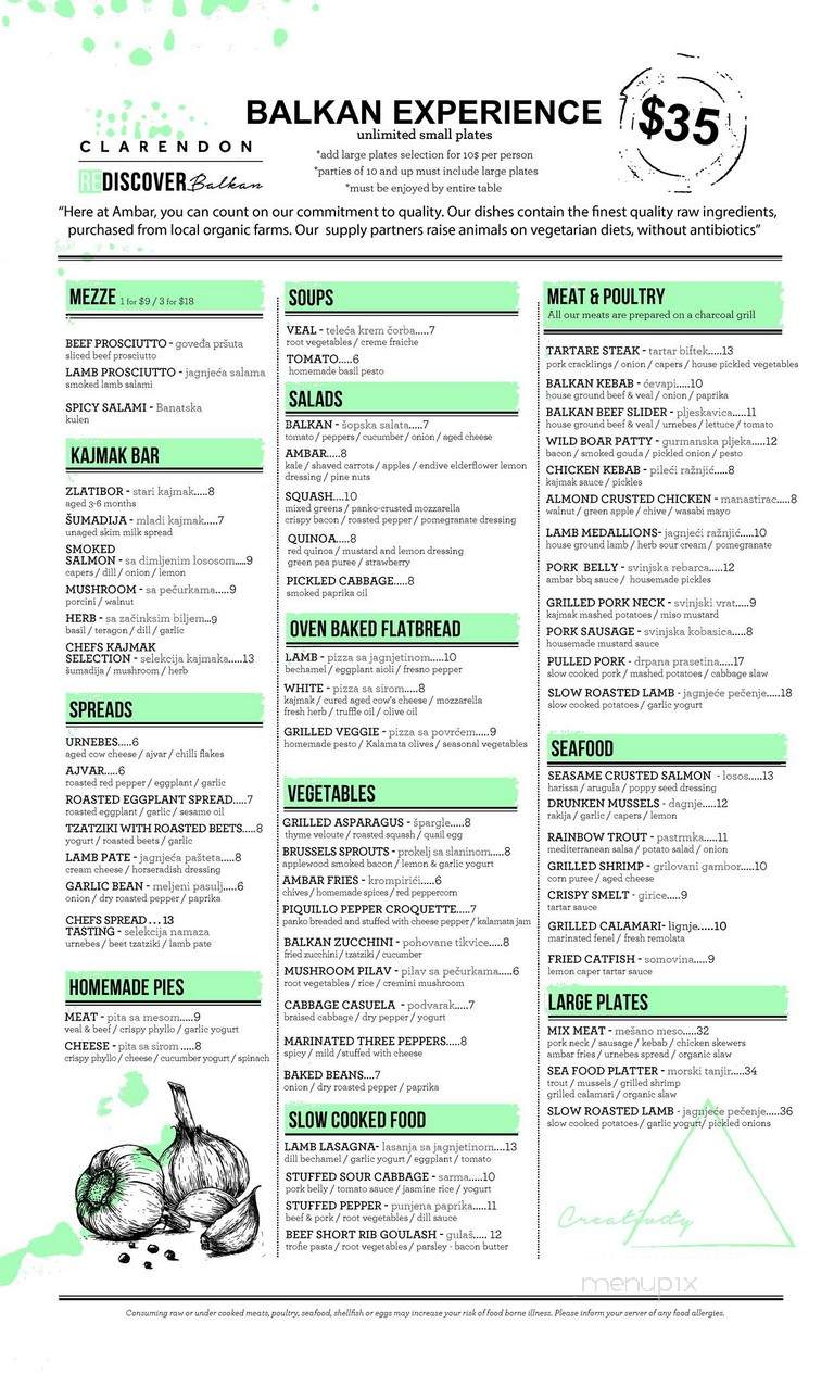 Morsel's - Washington, DC menu_pic