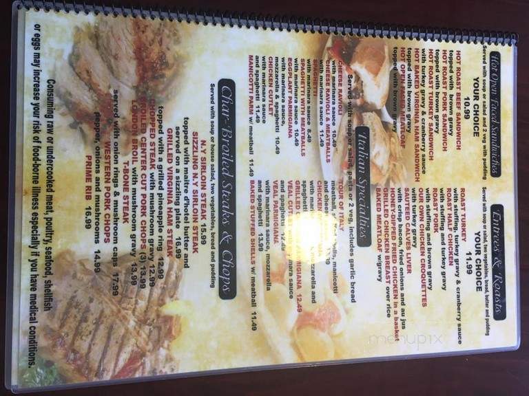 Black Olive Family Diner - Columbia, PA menu_pic