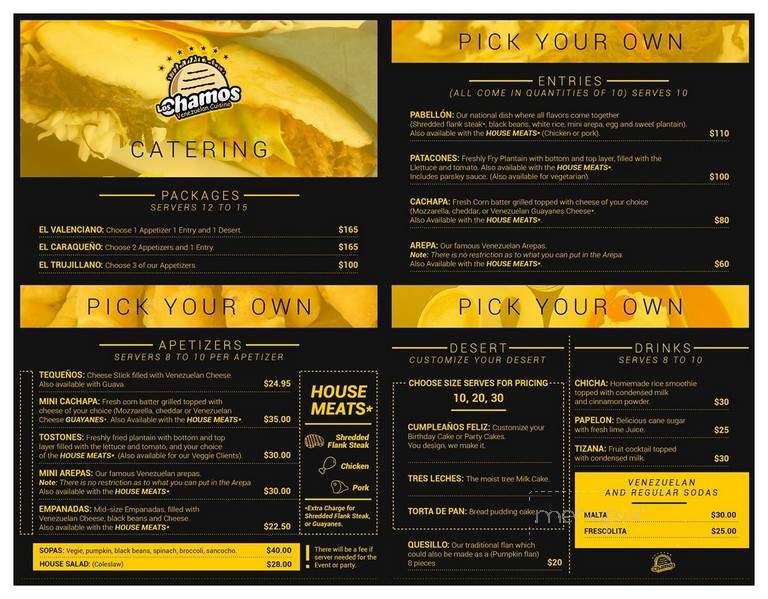 Los Chamos - Lynn, MA menu_pic