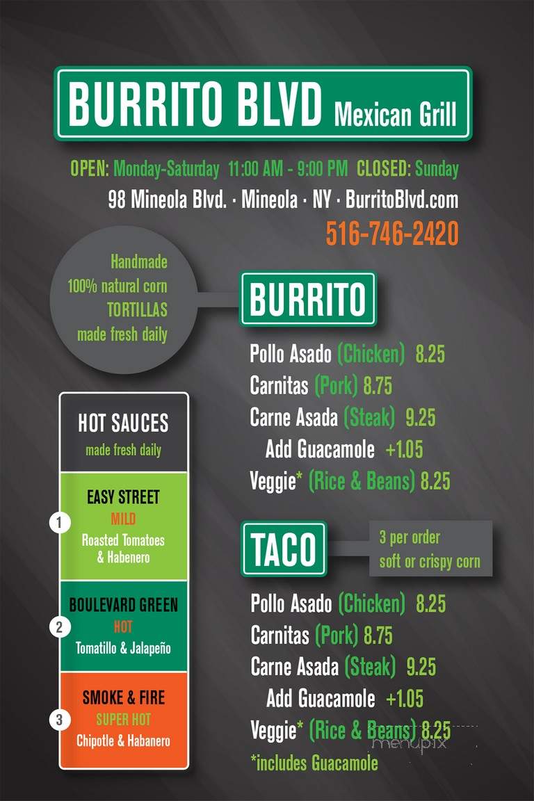 Burrito Blvd - Mineola, NY