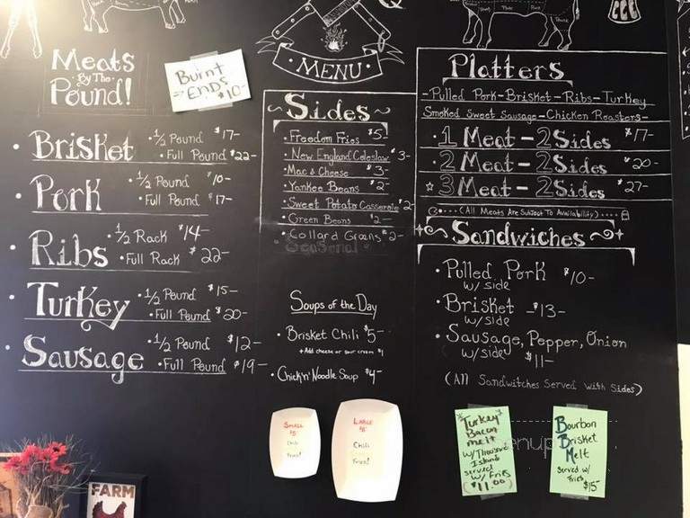 Damn Yankees BBQ - Holyoke, MA menu_pic