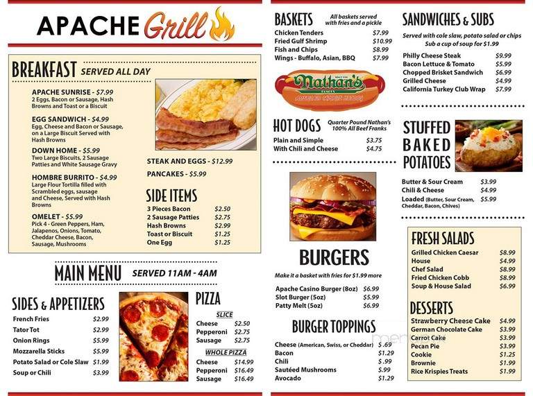360 Restaurant - Lawton, OK menu_pic