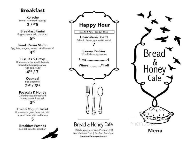 Bread & Honey Cafe - Portland, OR