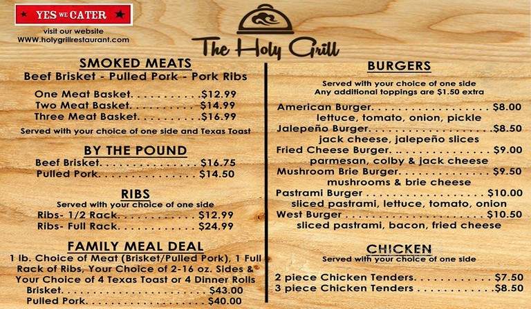 The Holy Grill - Pleasant Grove, UT
