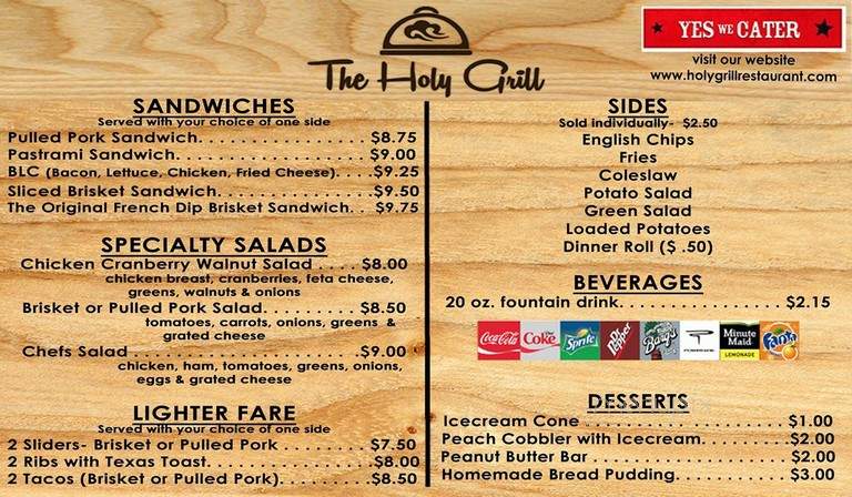 The Holy Grill - Pleasant Grove, UT