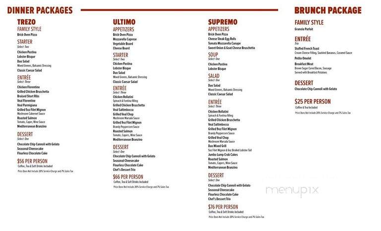 Catelli Duo Moorestown - Moorestown, NJ menu_pic
