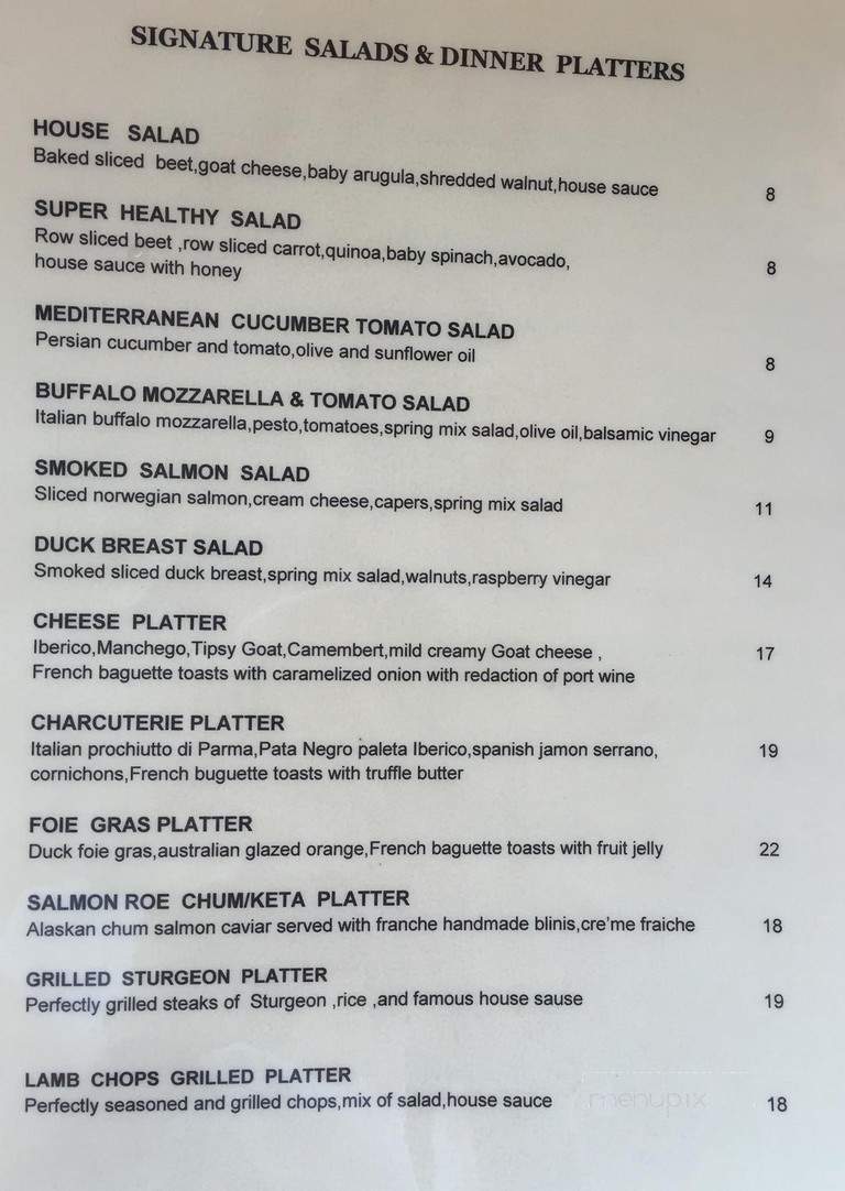 Provence Cafe & Shop - Boca Raton, FL menu_pic