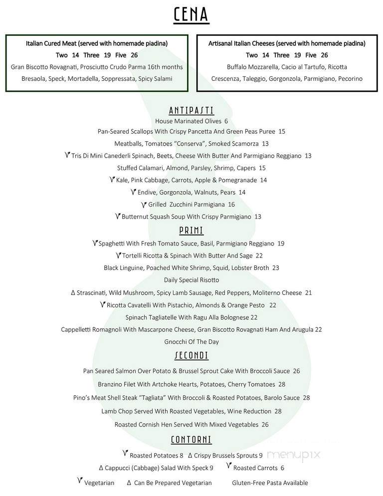 MISIRIZZI - New York, NY menu_pic