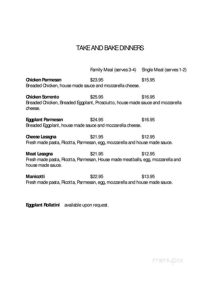 The Perfect Noodle - Mechanicville, NY menu_pic