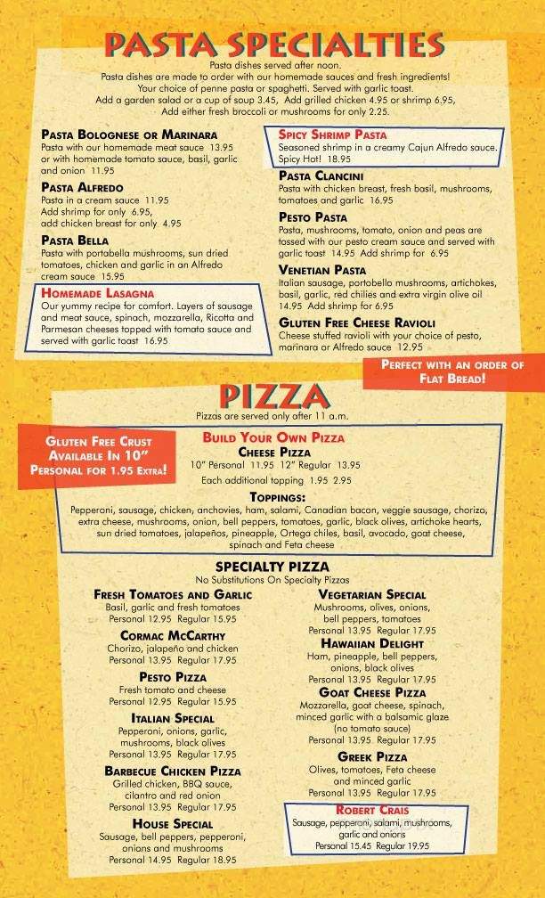 The Lunch Stop Sidewalk Cafe - Los Angeles, CA menu_pic