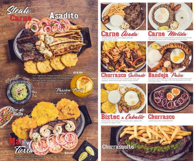 Noches De Colombia - Secaucus, NJ menu_pic