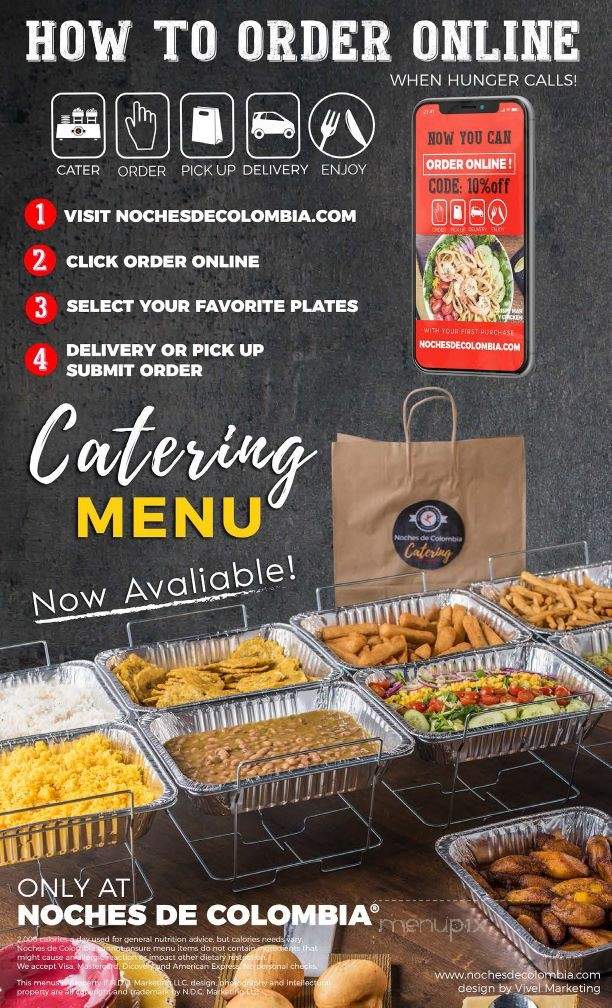 Noches De Colombia - Secaucus, NJ menu_pic