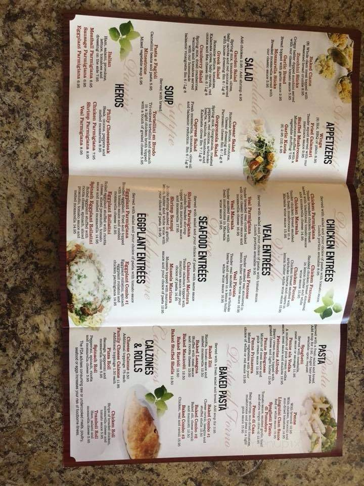 Colosseo Pizzeria & Restaurant - Port Charlotte, FL menu_pic