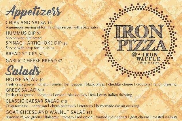 Iron Waffle - Steamboat Springs, CO menu_pic