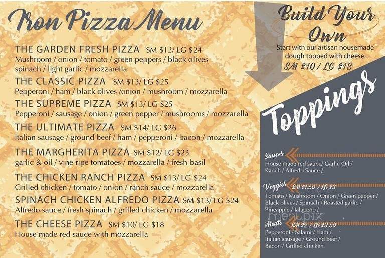 Iron Waffle - Steamboat Springs, CO menu_pic