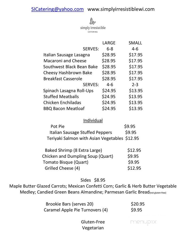 Daylee Public House - Waukesha, WI menu_pic