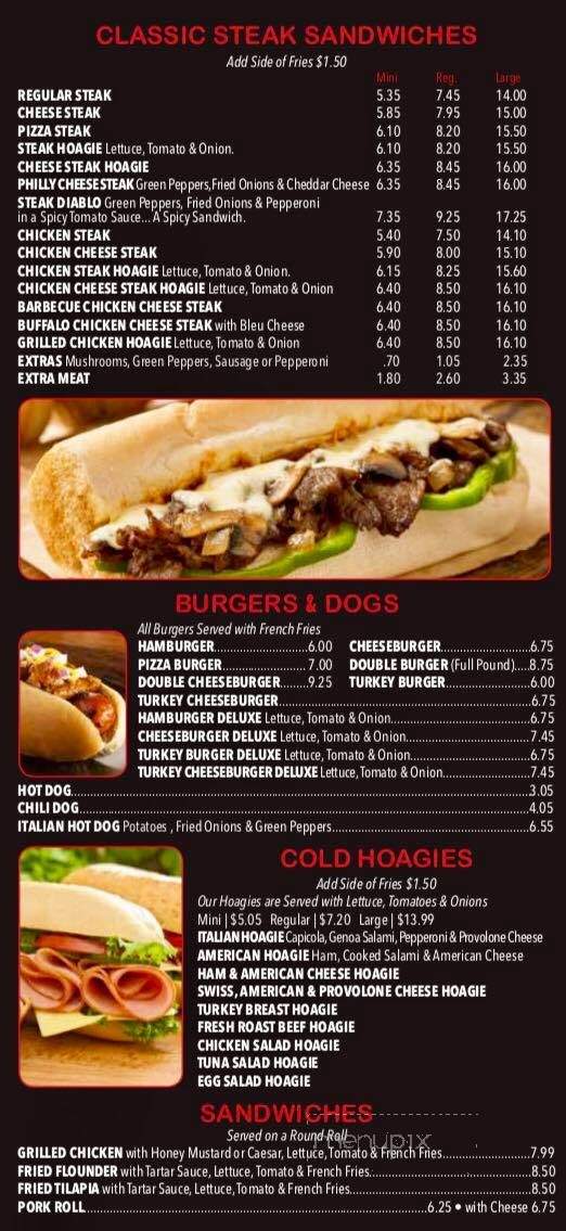 Wings & Other Italian Things - Ocean City, NJ menu_pic