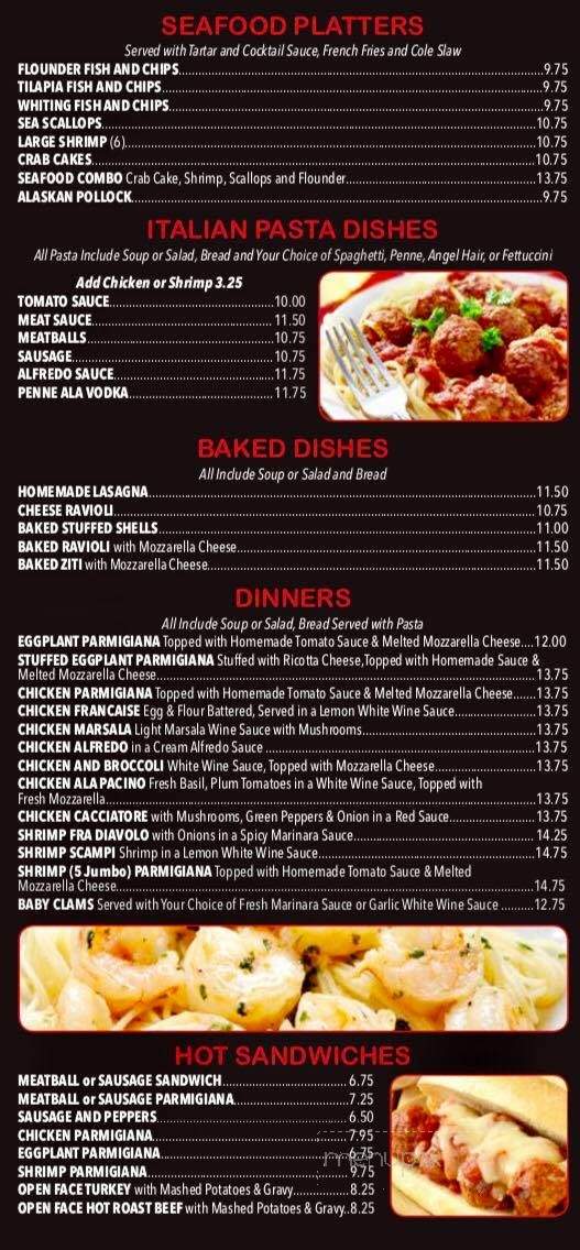 Wings & Other Italian Things - Ocean City, NJ menu_pic