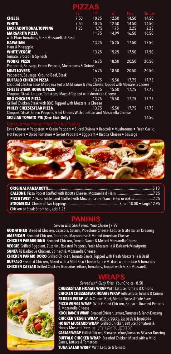 Wings & Other Italian Things - Ocean City, NJ menu_pic