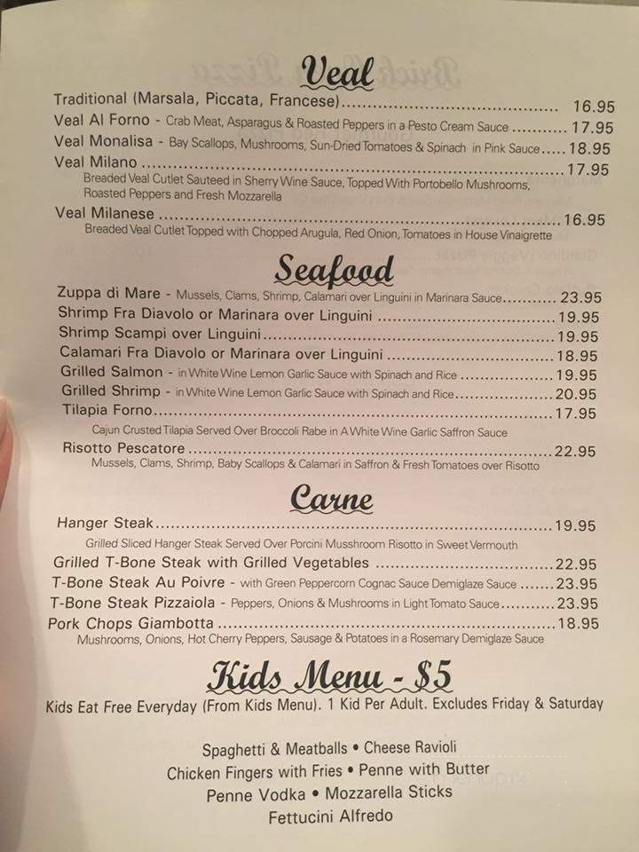 Alforno Pizza - Ewing Township, NJ menu_pic