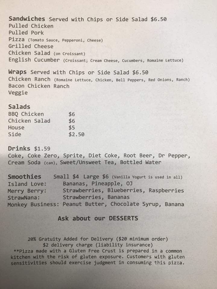 C-Rays - Moss Point, MS menu_pic