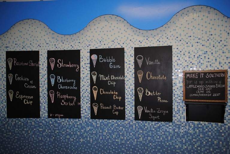 Sweet Retreat Ice Cream Bar - Nags Head, NC menu_pic