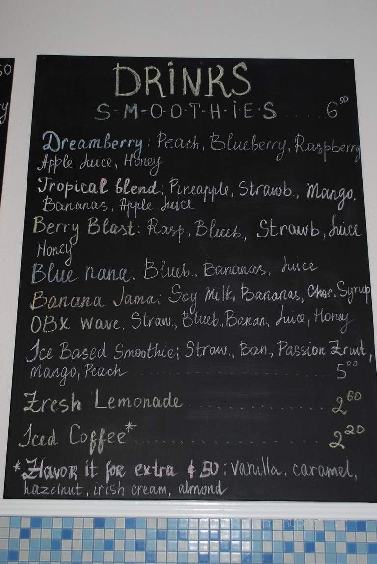 Sweet Retreat Ice Cream Bar - Nags Head, NC menu_pic